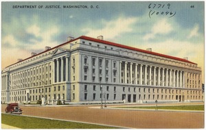 Department of Justice, Washington, D. C.
