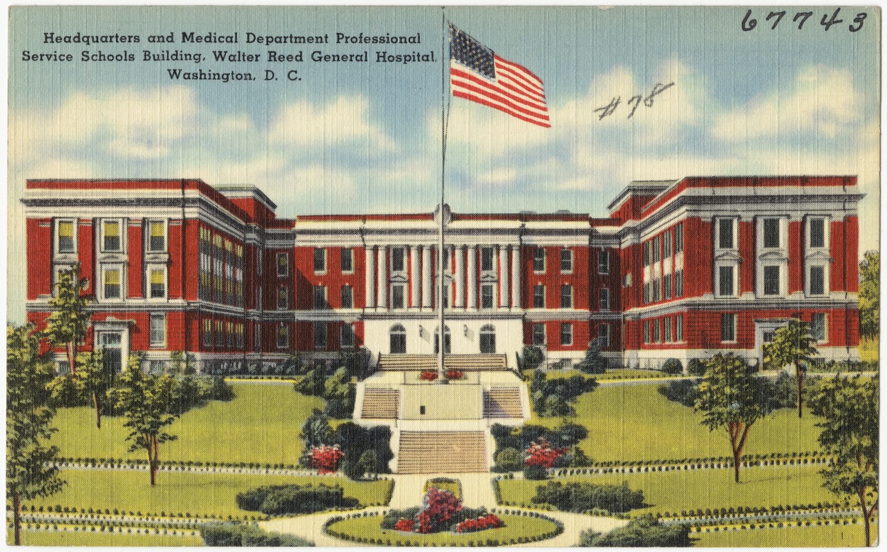 Headquarters and Medical Department Professional Service Schools Building, Walter Reed General Hospital, Washington, D. C.