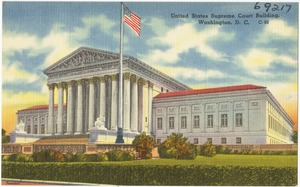 United States Supreme Court Building, Washington, D. C.