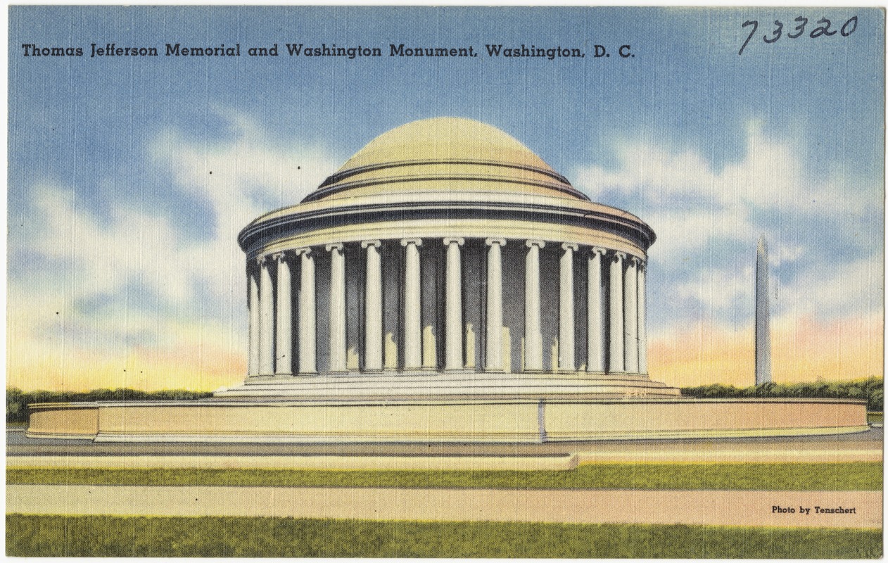 Thomas Jefferson Memorial and Washington Monument, Washington, D. C.
