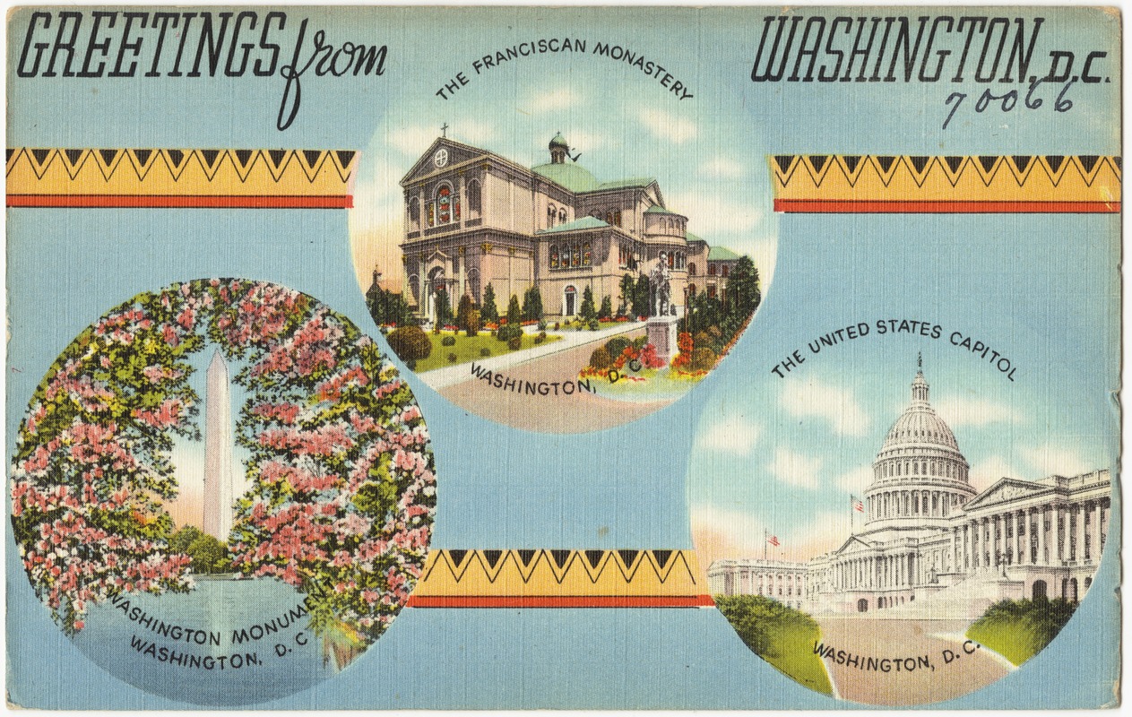 Greetings from Washington, D. C. - Digital Commonwealth