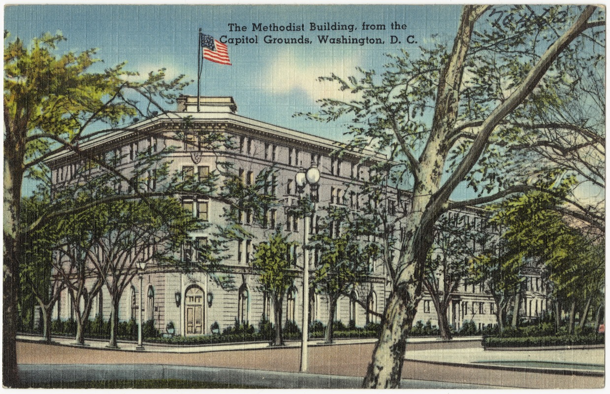 The Methodist Building and from the capitol grounds, Washington, D. C.