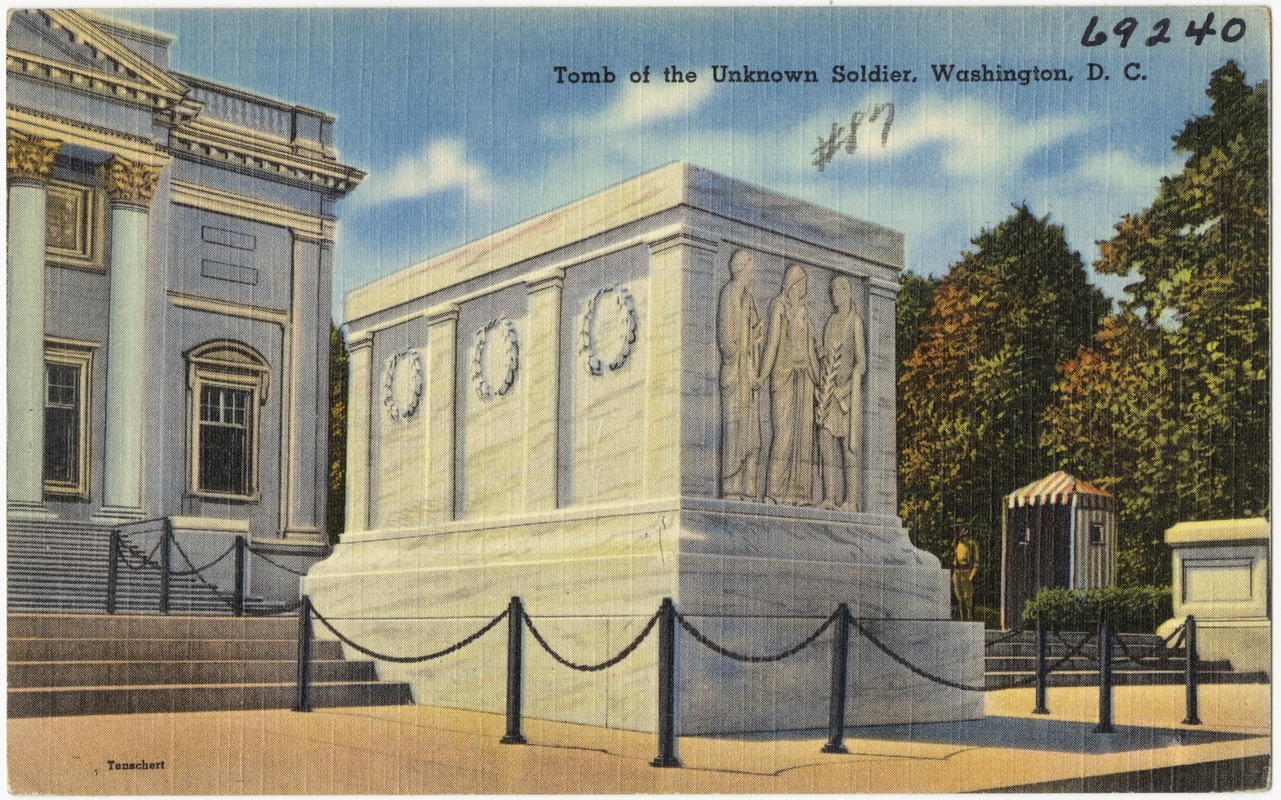 Tomb of the Unknown Soldiers, Washington, D. C.