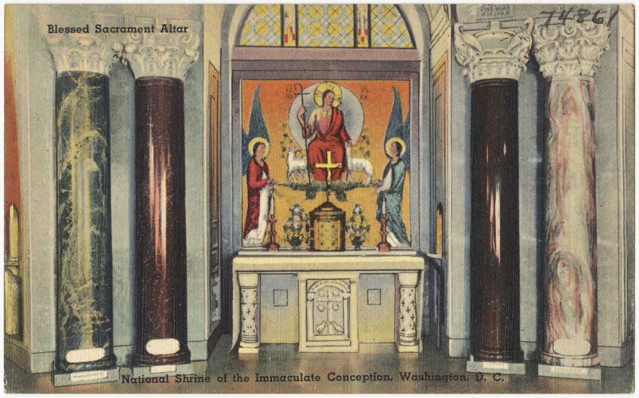 Blessed Sacrament Altar, National Shrine of the Immaculate Conception, Washington, D. C.