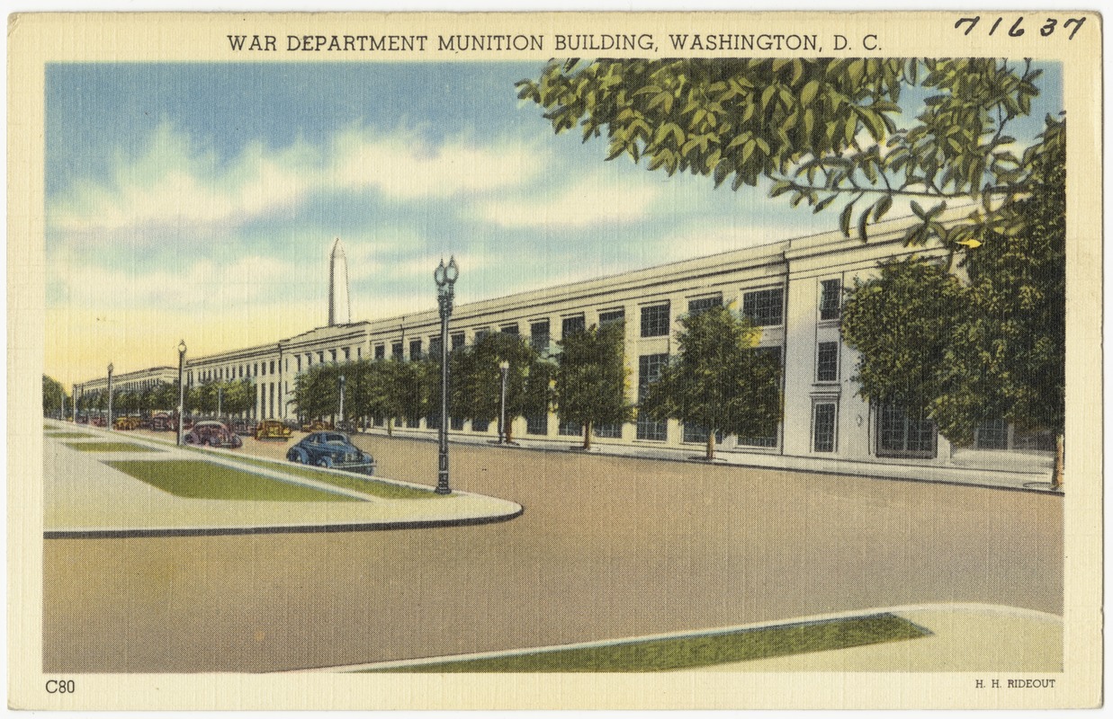 War Department Munition Building, Washington, D. C.