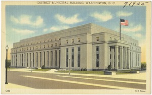 District Municipal Building, Washington, D. C.