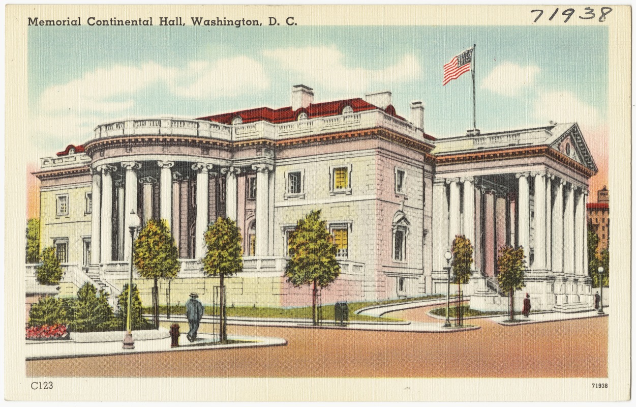 Memorial Continental Hall, Washington, D. C.