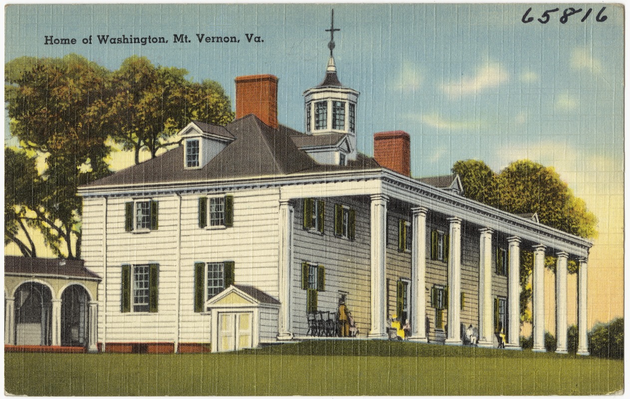 Home of Washington, Mt. Vernon, Va.