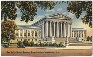 New United States Supreme Court Building, Washington, D. C.