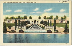 The cascade, Meridian Hill Park, Washington, D. C.
