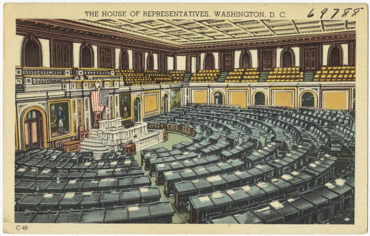 The House of Representatives, Washington, D. C.