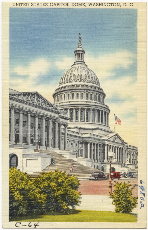United States Capitol Dome, Washington, D. C.