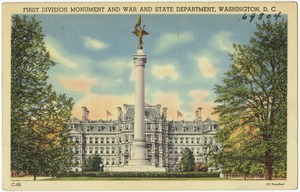 First Division Monument and War and State Department, Washington, D. C.