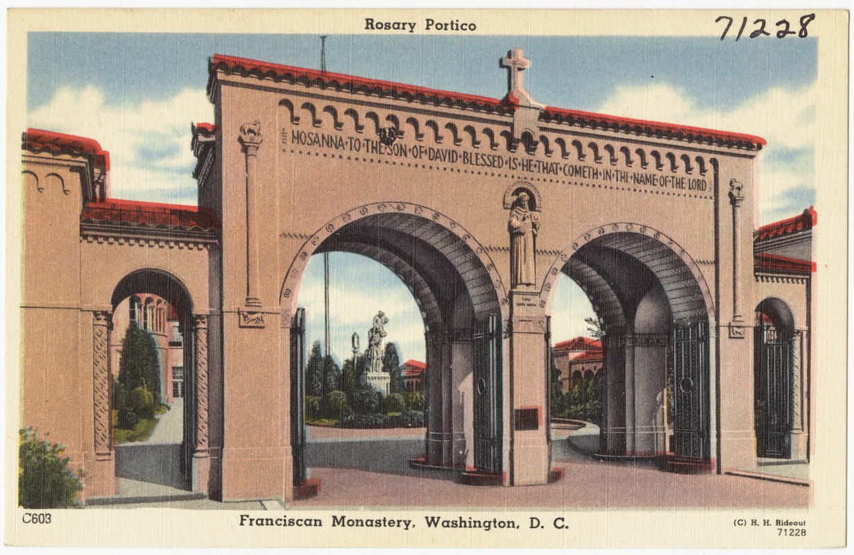 Rosary Portico, Franciscan Monastery, Washington, D. C.
