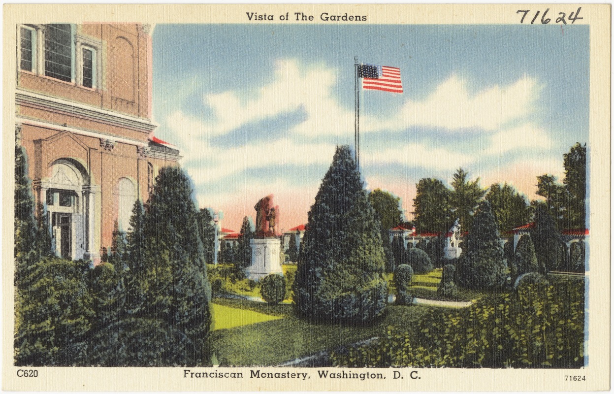 Vista of the Gardens, Franciscan Monastery, Washington, D. C.