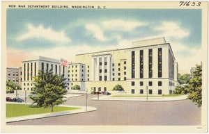 New War Department Building, Washington, D. C.