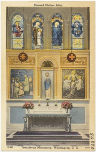 Blessed Mother Altar, Franciscan Monastery, Washington, D. C.