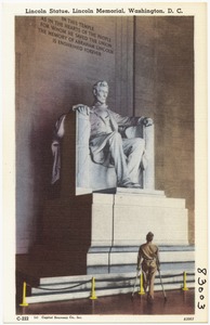 Lincoln Statue, Lincoln Memorial, Washington, D. C.