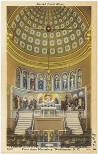 Sacred Heart Altar, Franciscan Monastery, Washington, D. C.