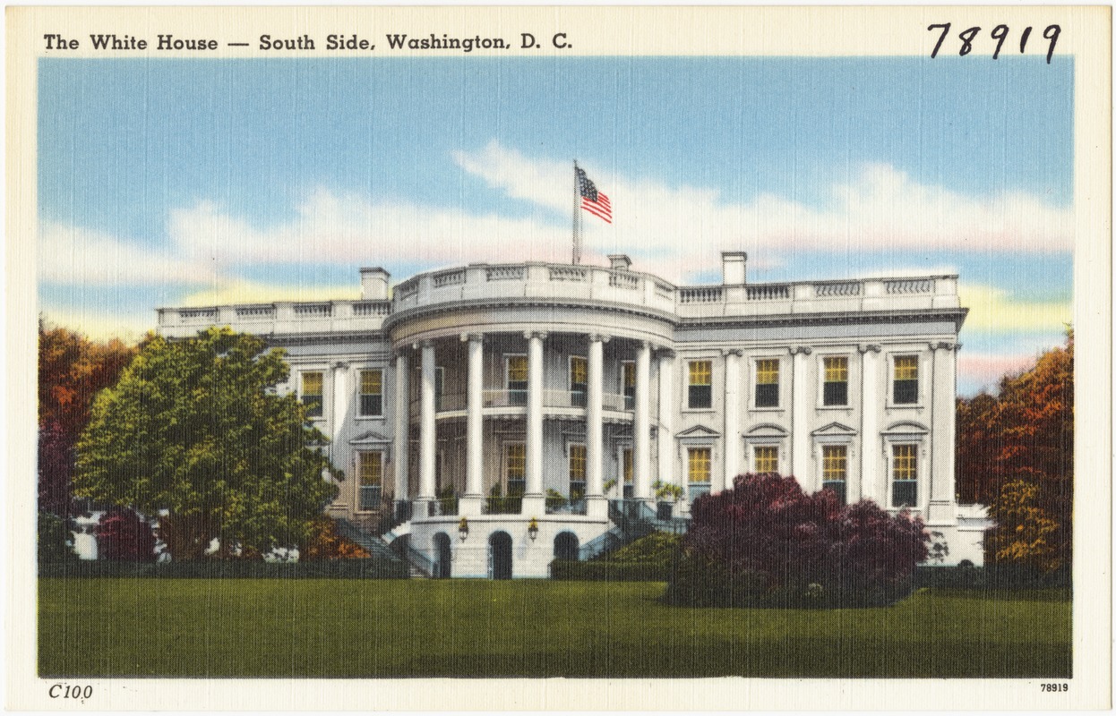 The White House -- South side, Washington, D. C.