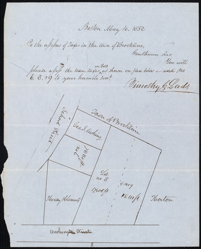 Map of taxable property