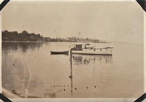 Boat, presumably in the Potomac River, Washington, D.C.