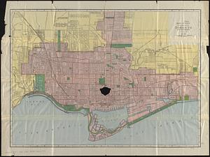 Rand McNally standard map of Toronto and environs