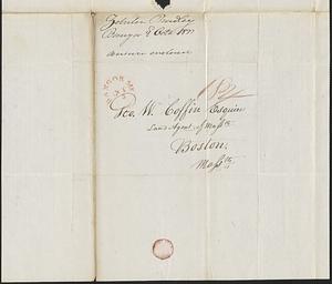 Zebulon Bradley to George Coffin, 2 October 1833
