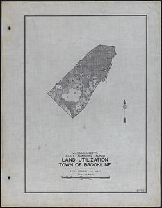 Land Utilization Town of Brookline