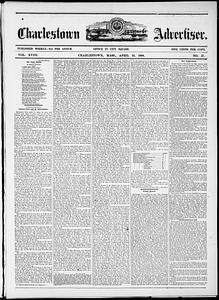 Charlestown Advertiser, April 25, 1868