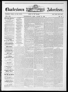 Charlestown Advertiser, August 21, 1869