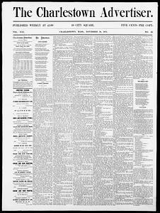 Charlestown Advertiser, November 18, 1871
