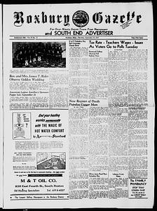 Roxbury Gazette and South End Advertiser, September 19, 1957