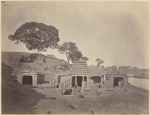 Old temple beside the river, Kadaroli, Belgaum District