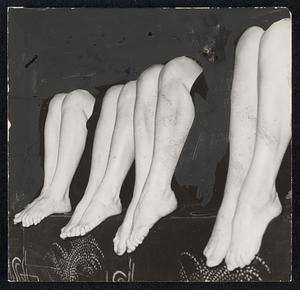 Four pairs of legs