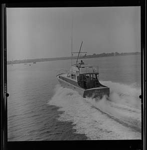 Boat Sea Princess on water