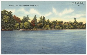 Sunset Lake, at Cliffwood Beach, N.J.