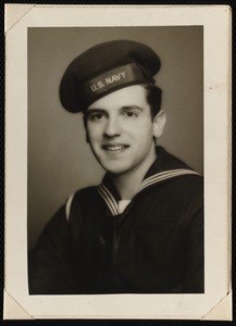 Portrait of sailor, no i.d.