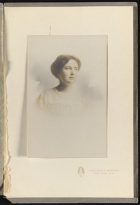 Portrait of an unidentified woman