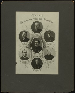 Officers of the Lawrence Police Relief Association