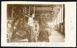 Henry Beck, warp dressing Wood Mill