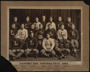 Lawrence high football team 1905