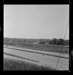 Open road, most likely where the Gemini 9 will pass on a truck bed