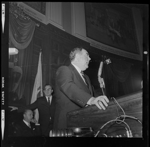 John F. X. Davoren addressing the House