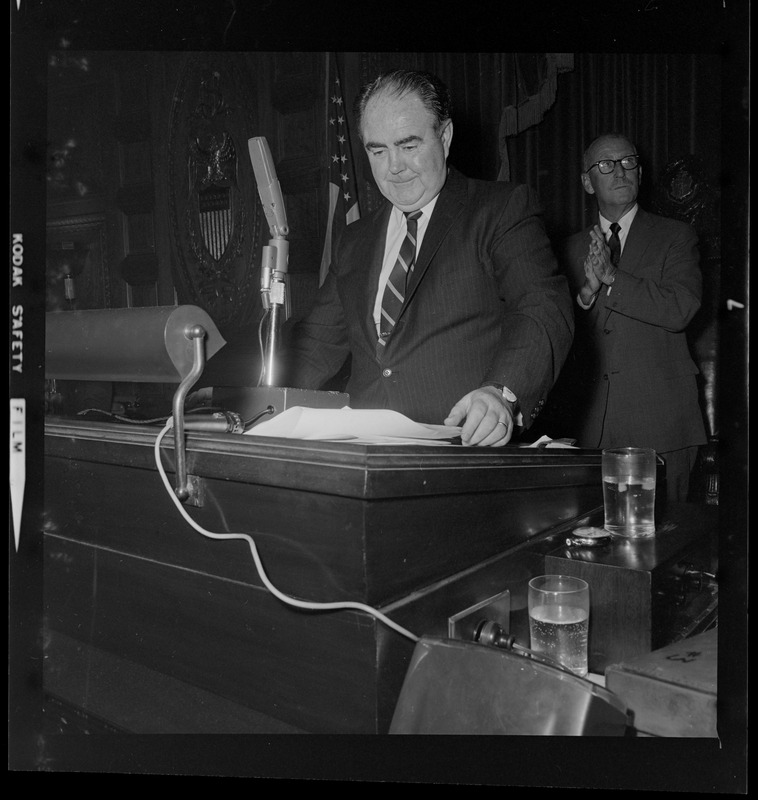 John F. X. Davoren addressing the House