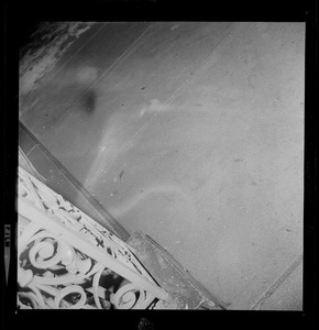 Photo of pavement and some iron work