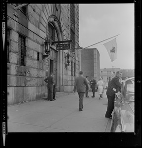 Entrance to Suffolk County Jail