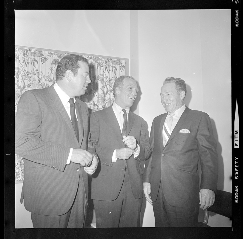 Mayors Jerome Cavanaugh of Detroit, Kevin White of Boston and Sam Yorty ...