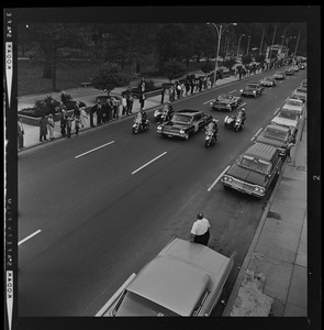 Motorcade for Goldwater