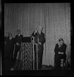 John McCormack at the podium